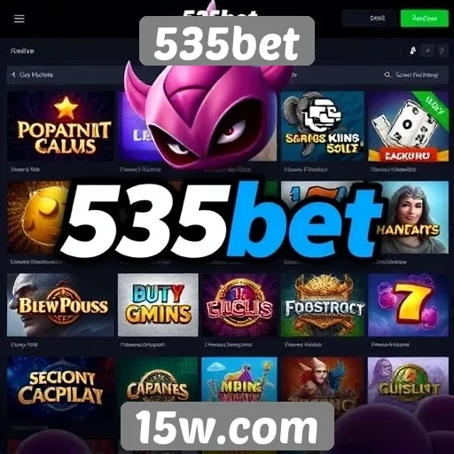 535bet oferece ampla gama de opções de jogos online